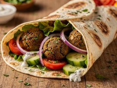 Galette Falafel