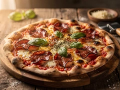 Pizza Salami B o o euf